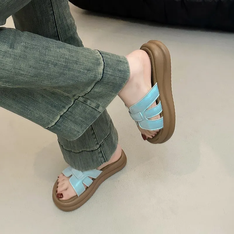 Puppytown Slip Resistant Abrasion Resistant Slide Slippers Women's-4