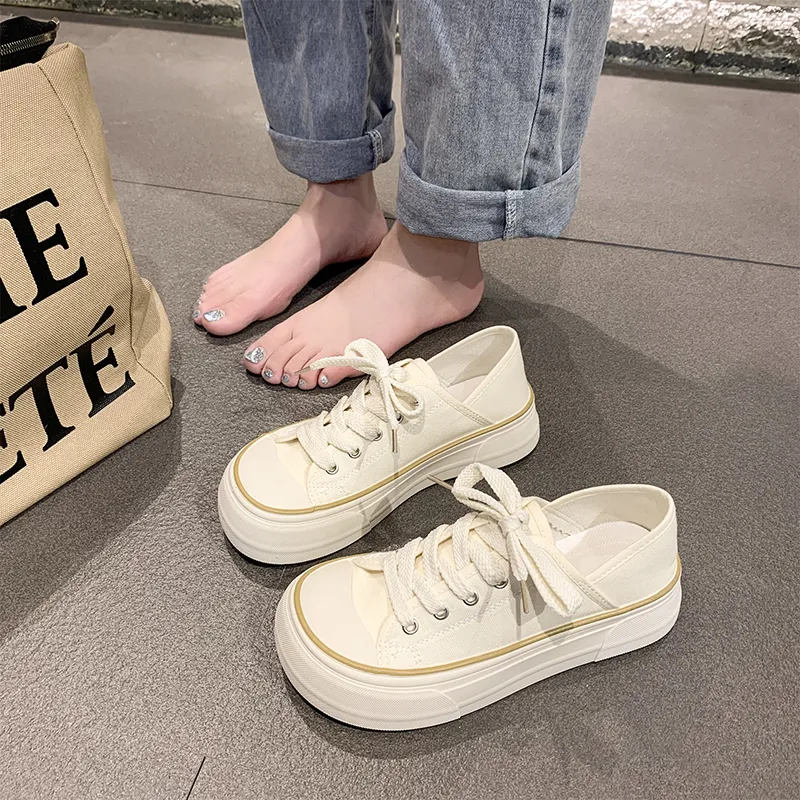 Puppytown Waterproof Coverage Balance Low-Top Canvas Shoes Women's-7