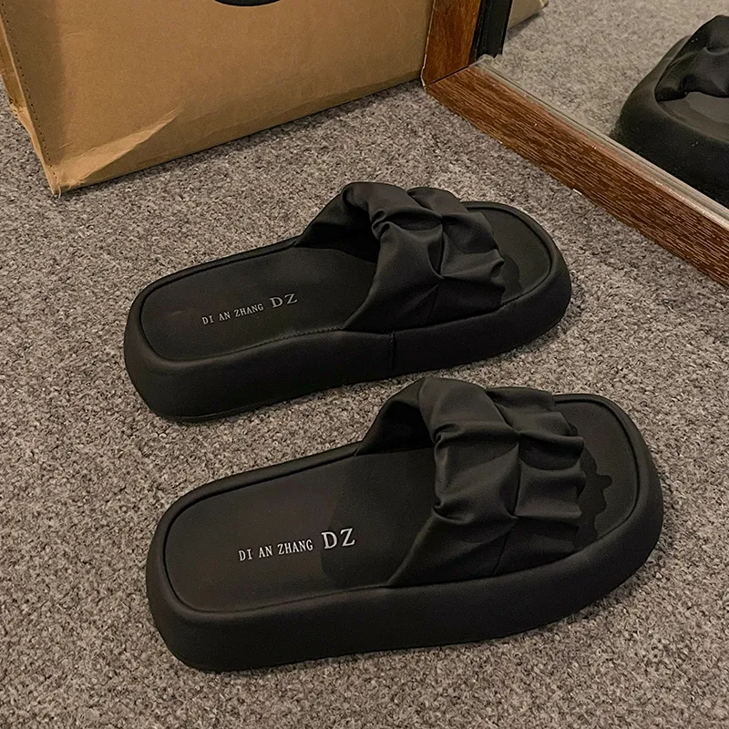 Puppytown Rubber Sole Slip Resistant Abrasion Resistant Slide Slippers Women's-2