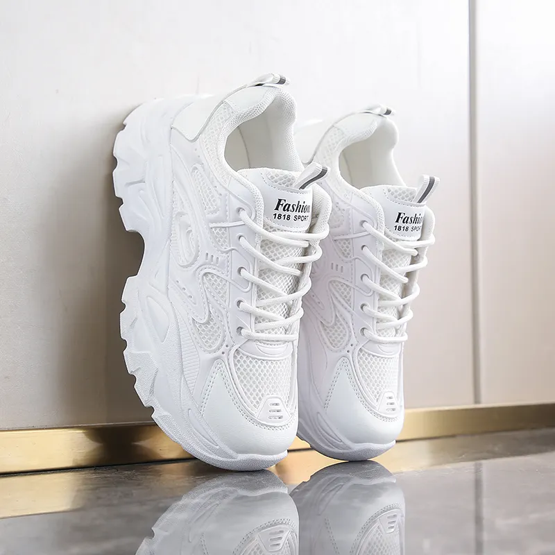 Puppytown Anti Slip Wear Resistant Low Top Chunky Sneakers Women's-4
