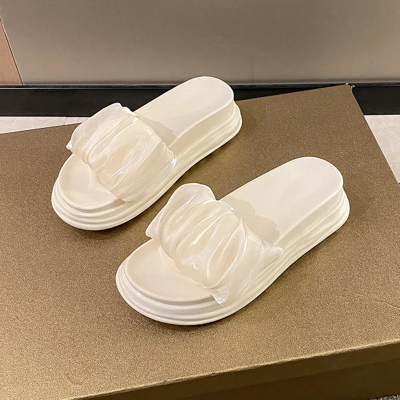 Puppytown Rubber Sole Slip Resistant Odor Resistant Slide Slippers Women's-2