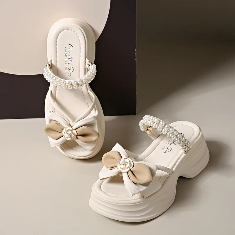 Puppytown Rubber Sole Slip Resistant Abrasion Resistant Slide Slippers Women's-8