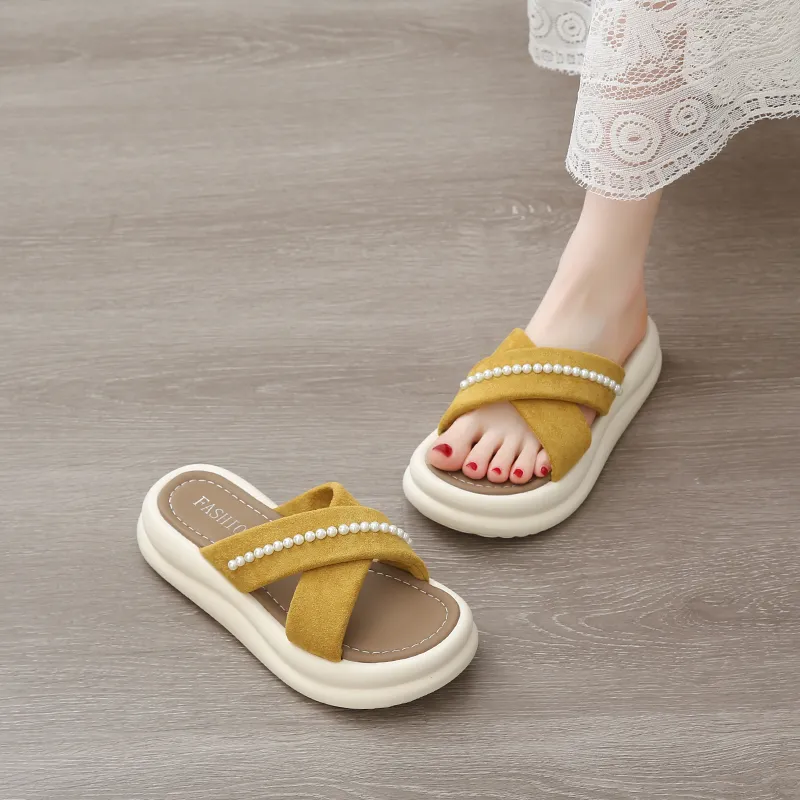 Puppytown Odor Resistant Slip Resistant Slide Slippers Women's-7