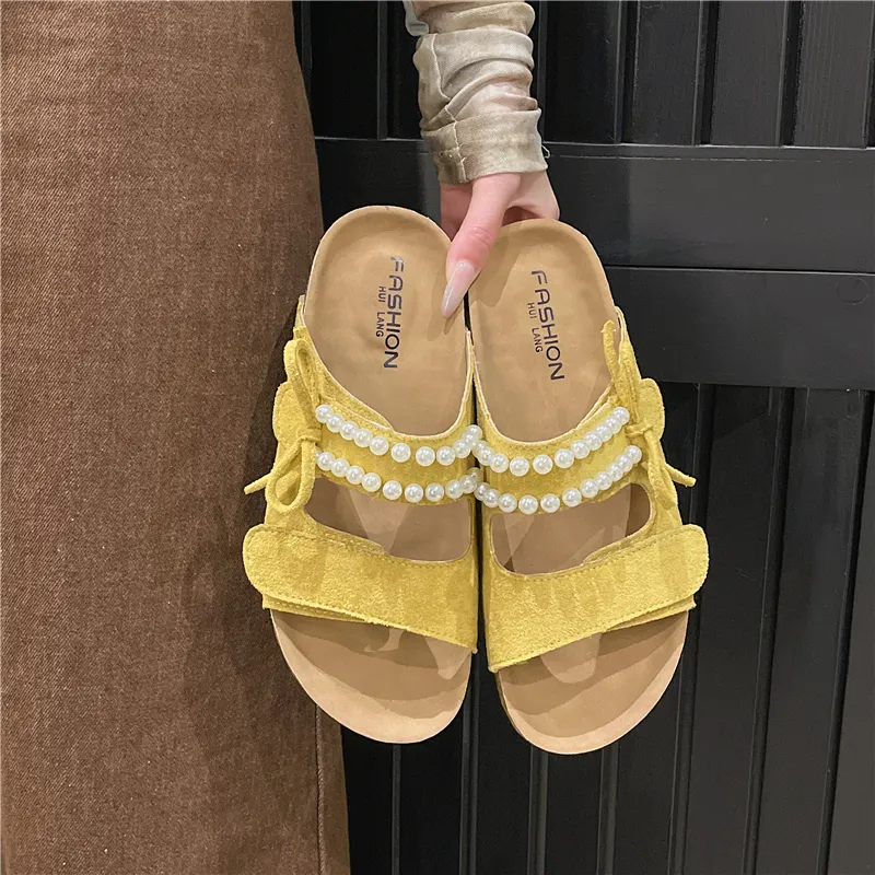 Puppytown Slip Resistant Odor Resistant Abrasion Resistant Slide Slippers Women's-2