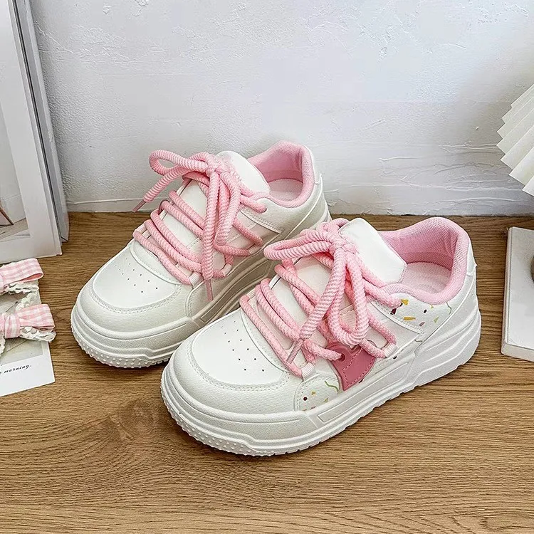 Puppytown Anti Slip And Wear Resistant Height Increasing Low Top Casual Shoes Women's-2