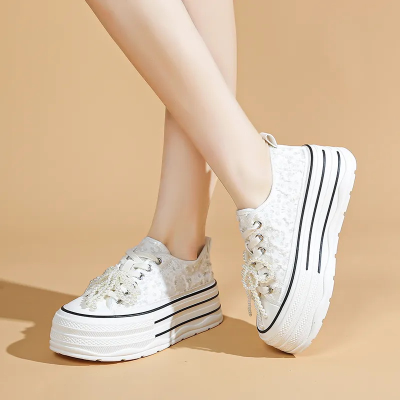 Puppytown Slip Resistant Waterproof Low Top Skateboard Shoes Women's-3