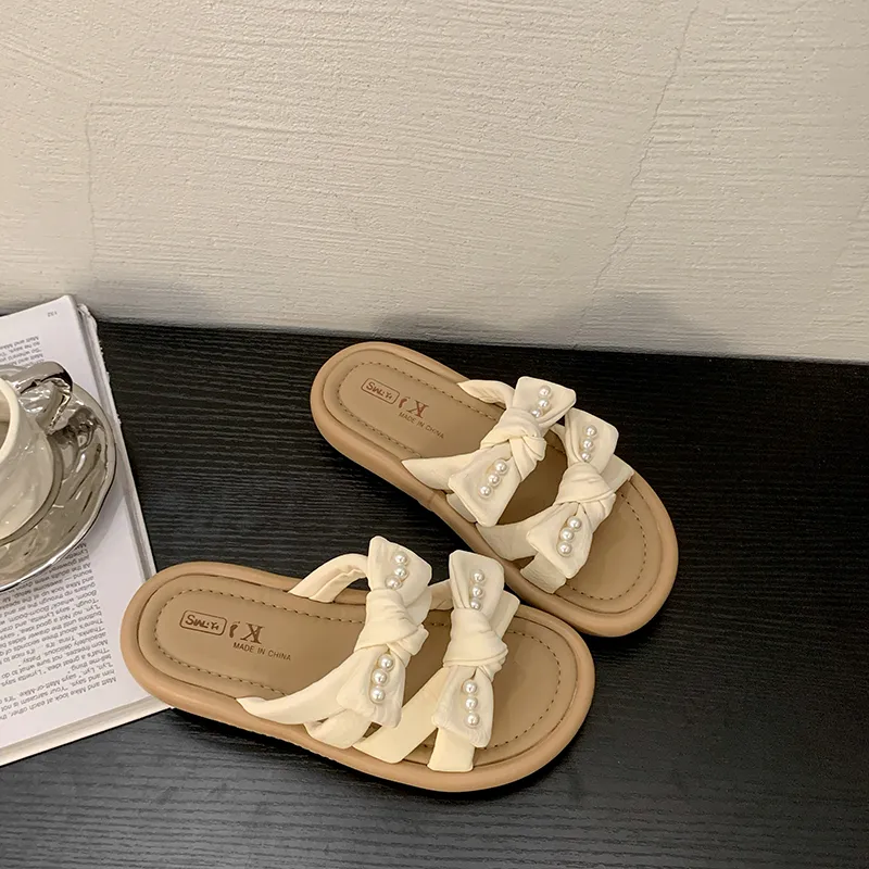 Puppytown Rubber Sole Slip Resistant Odor Resistant Slide Slippers Women's-14