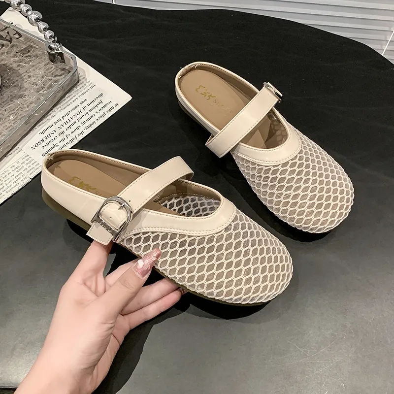 Puppytown Rubber Sole Odor Resistant Slip Resistant Closed Toe Slippers Women's-7