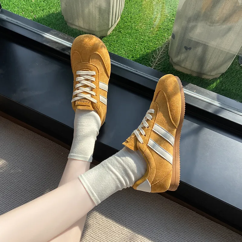 Puppytown Waterproof And Slip Resistant Low Top Skateboard Shoes Women's-6