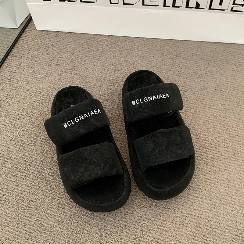 Puppytown Slip Resistant Abrasion Resistant Slide Slippers Women's-2