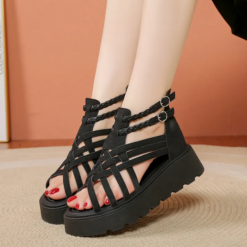Puppytown Roman Sandals 4CM Women's-3