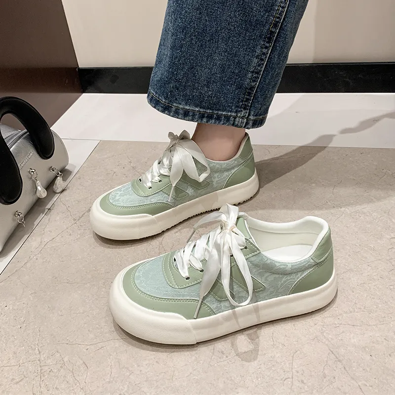 Puppytown Waterproof And Slip Resistant Low Top Skateboard Shoes Women's-6