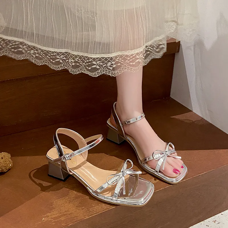 Puppytown One Strap Sandals 4.5cm Women's-8