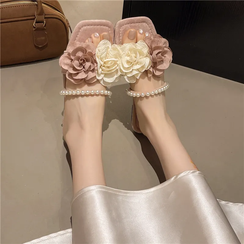 Puppytown Rubber Sole Slip Resistant Abrasion Resistant Slide Slippers Women's-4