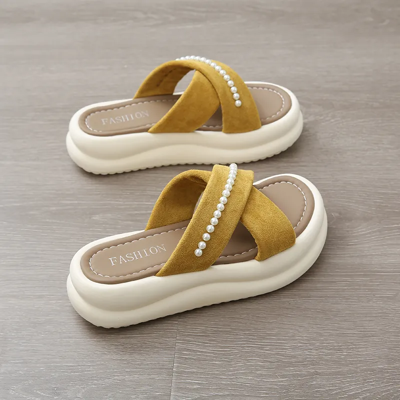Puppytown Odor Resistant Slip Resistant Slide Slippers Women's-10