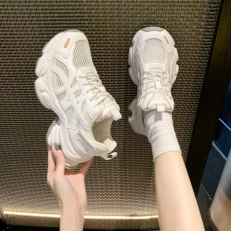 Puppytown Waterproof And Breathable Low Top Chunky Sneakers Women's-1