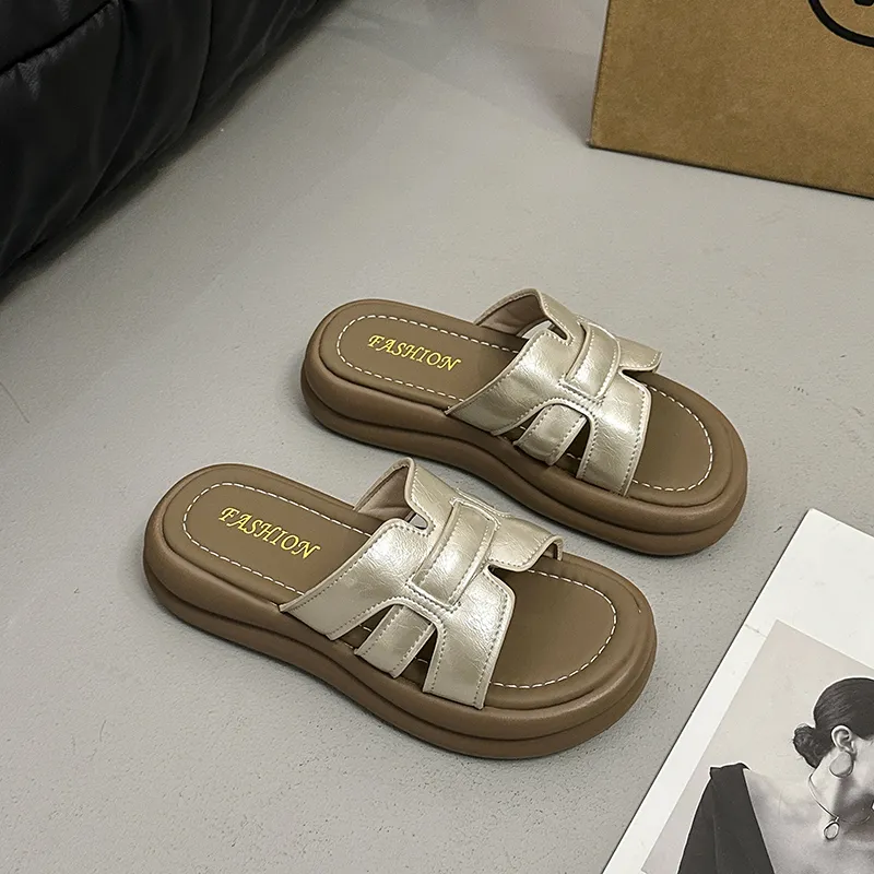 Puppytown Slip Resistant Abrasion Resistant Slide Slippers Women's-8