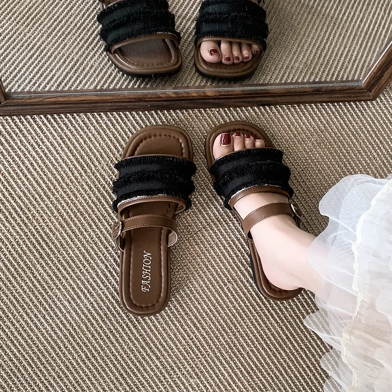 Puppytown Quiet Slip Resistant Slide Slippers Women's-8