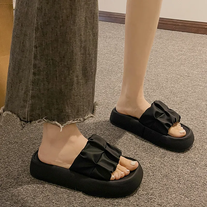 Puppytown Rubber Sole Slip Resistant Abrasion Resistant Slide Slippers Women's-4