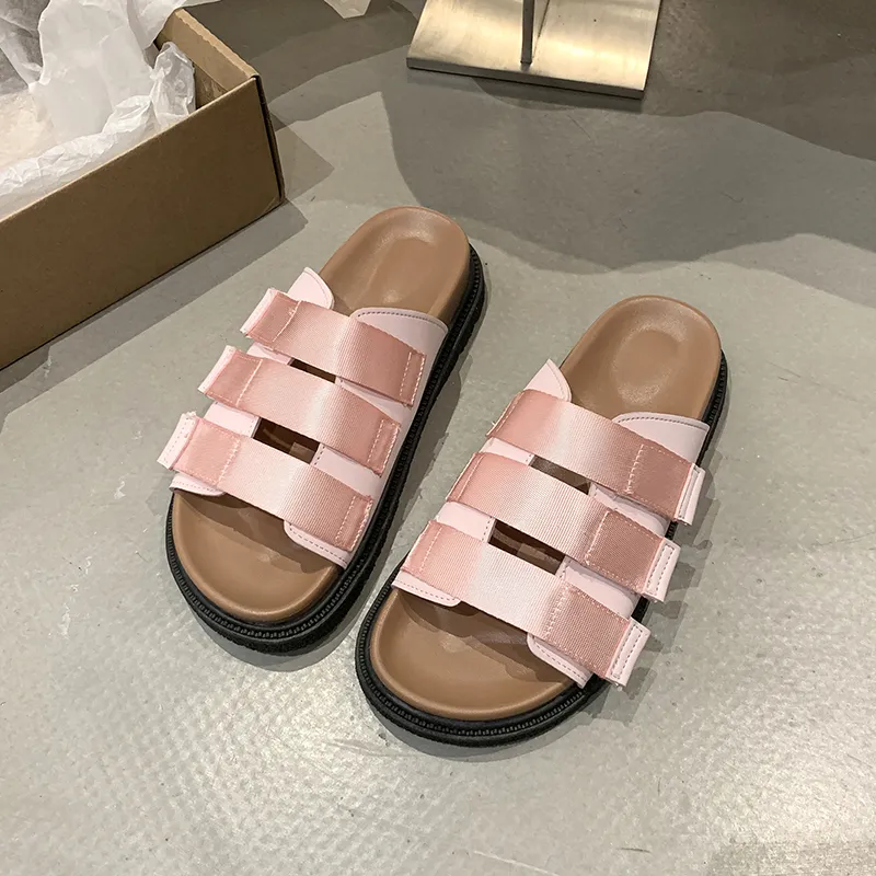 Puppytown Rubber Sole Slip Resistant Abrasion Resistant Slide Slippers Women's-18
