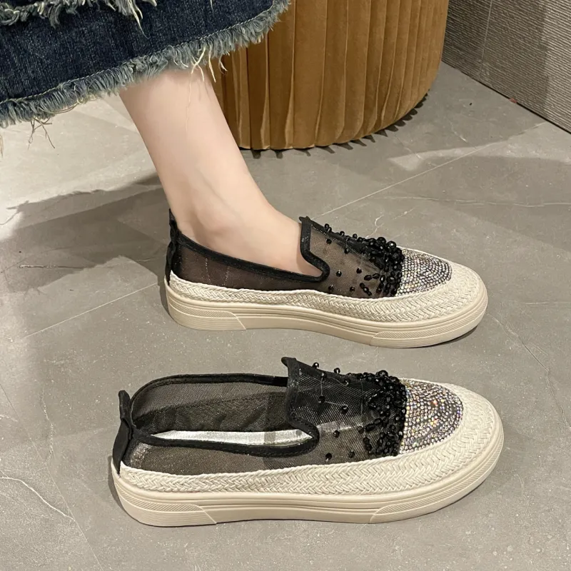 Puppytown Breathable, Slip Resistant, And Abrasion Resistant Low Top Casual Shoes Women's-1