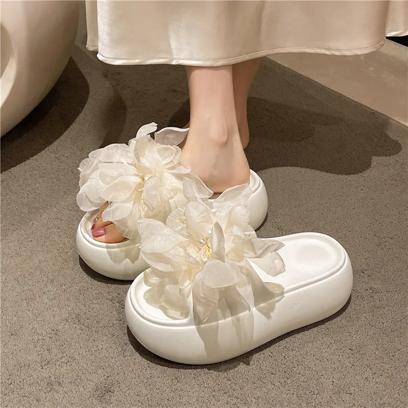 Puppytown Slip Resistant Quiet Slide Slippers Women's-2