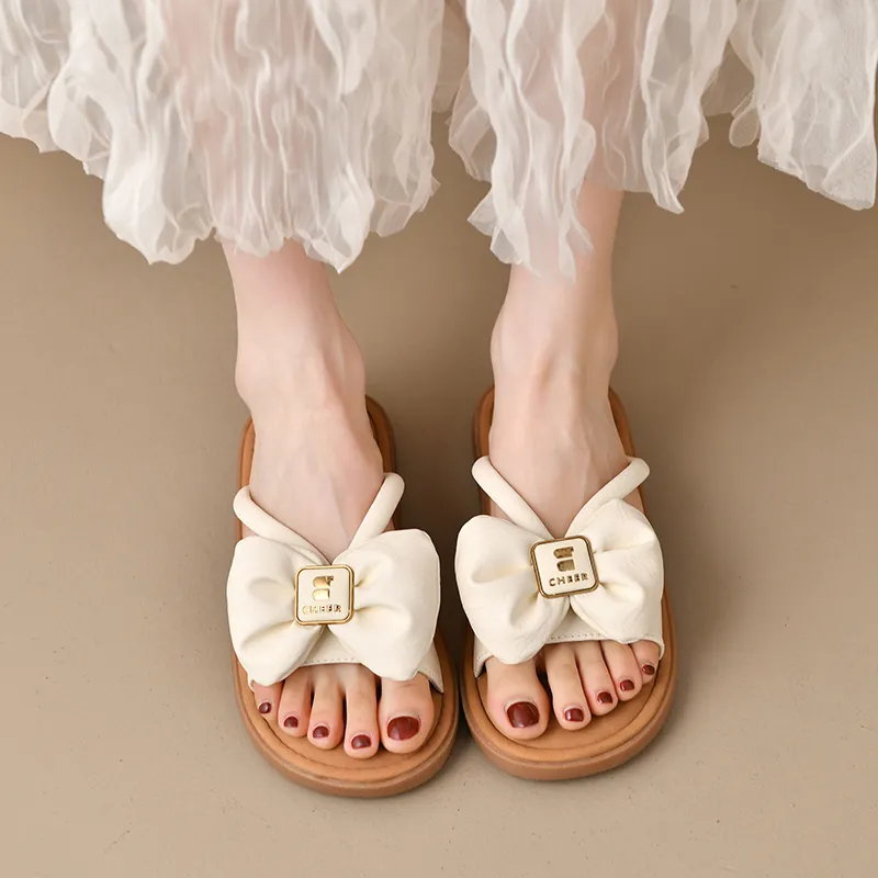 Puppytown Rubber Sole Slip Resistant Quick Dry Slide Slippers Women's-7