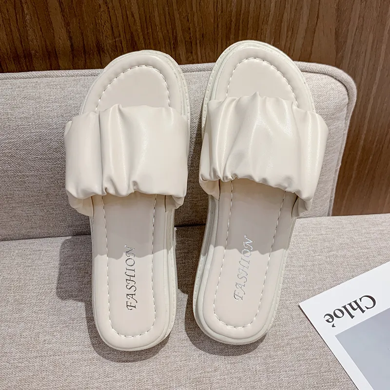 Puppytown Rubber Sole Slip Resistant Abrasion Resistant Slide Slippers Women's-9