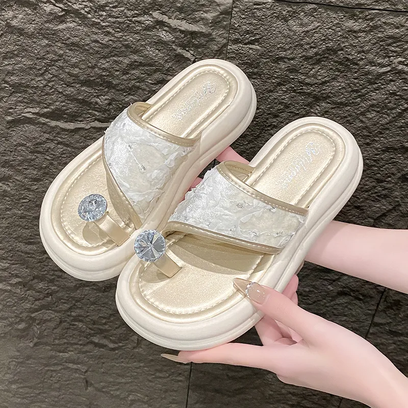 Puppytown Slip Resistant Odor Resistant Abrasion Resistant Slide Slippers Women's-1