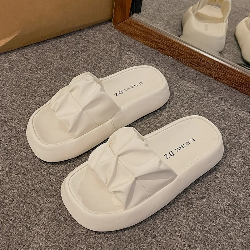 Puppytown Rubber Sole Slip Resistant Abrasion Resistant Slide Slippers Women's-19