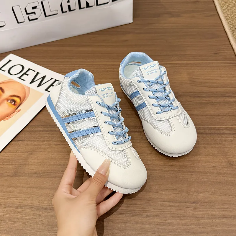 Puppytown Breathable And Slip Resistant Low Top Skateboard Shoes Women's-15