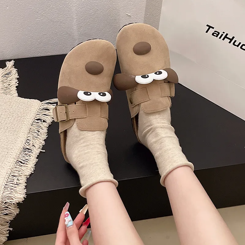 Puppytown Slip Resistant Abrasion Resistant Quiet Closed Toe Slippers Women's-2