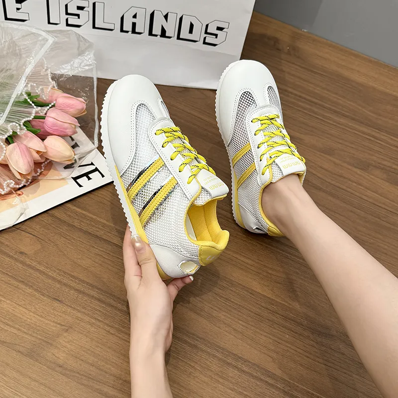 Puppytown Breathable And Slip Resistant Low Top Skateboard Shoes Women's-7