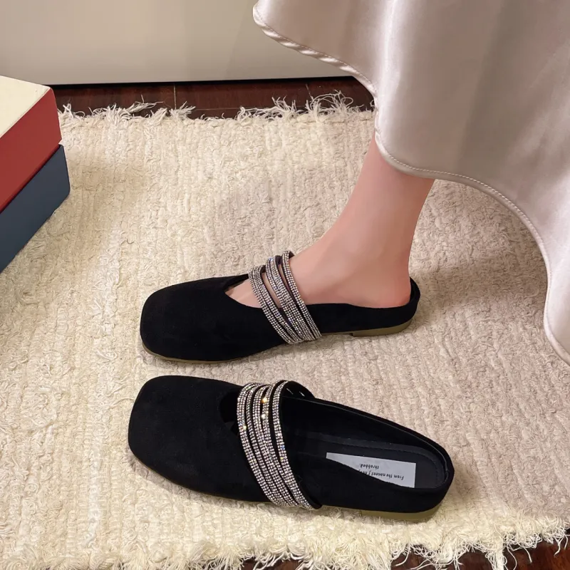 Puppytown Slip Resistant Abrasion Resistant Closed Toe Slippers Women's-6