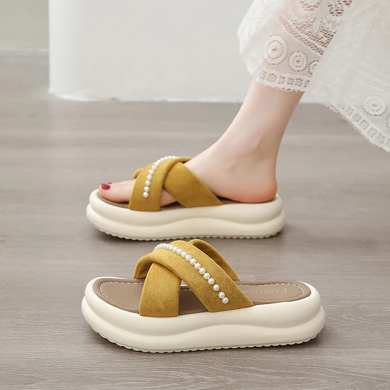 Puppytown Odor Resistant Slip Resistant Slide Slippers Women's-8