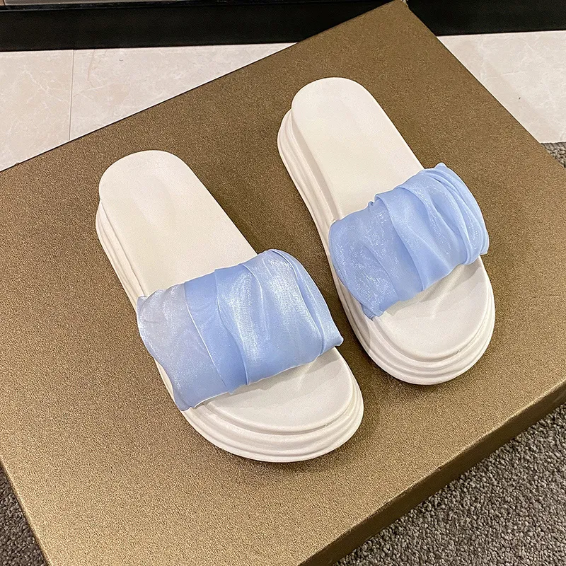 Puppytown Rubber Sole Slip Resistant Odor Resistant Slide Slippers Women's-13