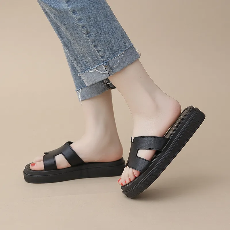 Puppytown Rubber Sole Slip Resistant Quick Dry Slide Slippers Women's-2