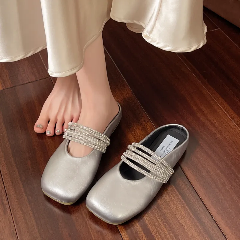 Puppytown Slip Resistant Abrasion Resistant Closed Toe Slippers Women's-1