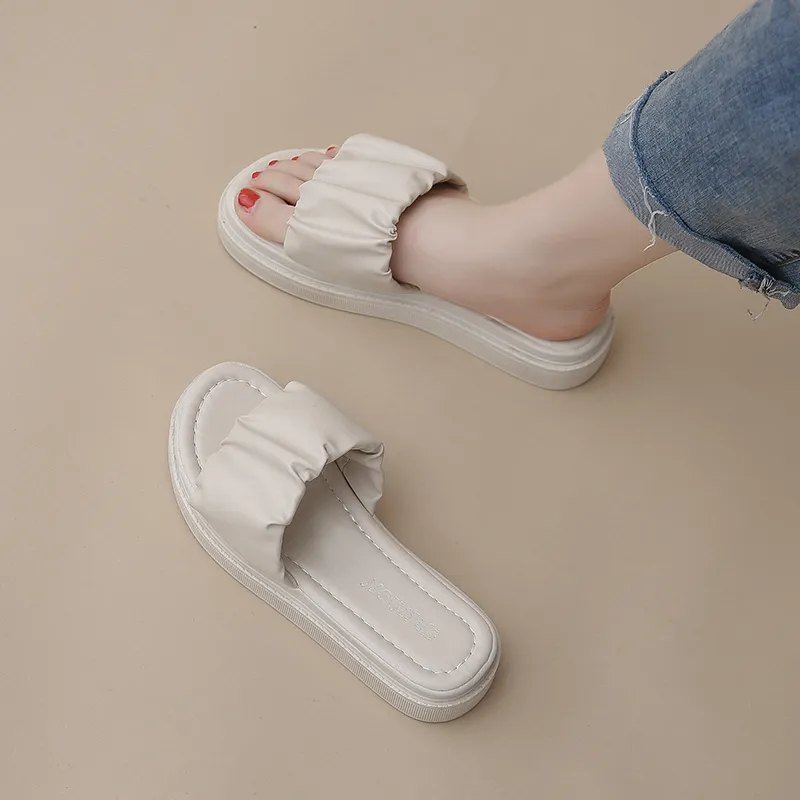 Puppytown Rubber Sole Slip Resistant Abrasion Resistant Slide Slippers Women's-6