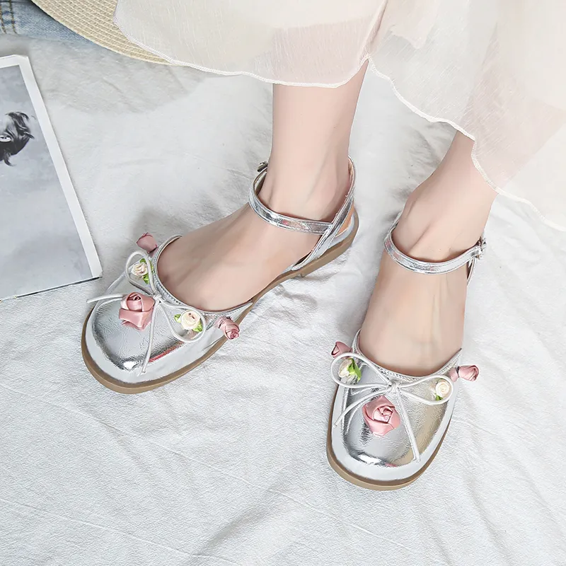 Puppytown Women's Casual Shoes 2CM Women's Silver-4