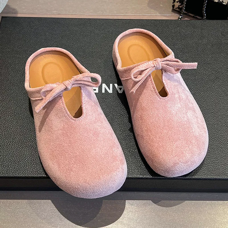Puppytown Abrasion Resistant Slip Resistant Quiet Closed Toe Slippers Women's-5