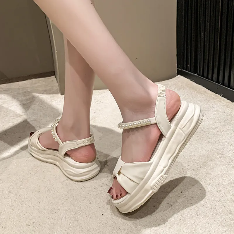 Puppytown One Strap Sandals 4.5cm Women's-3