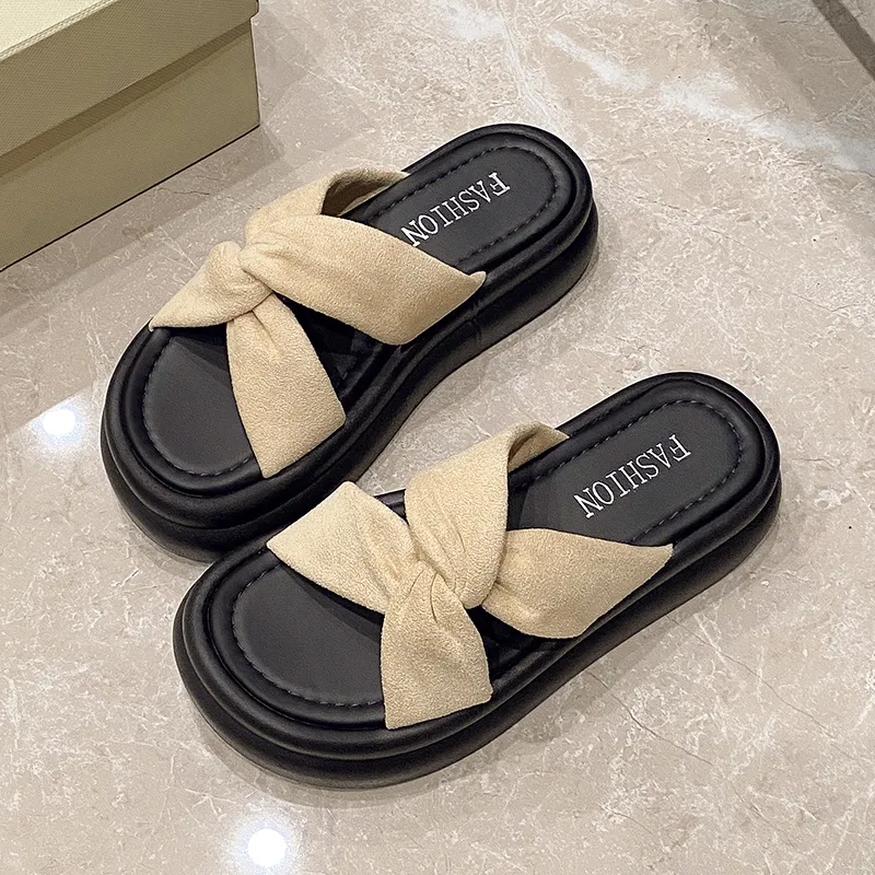Puppytown Slip Resistant Odor Resistant Cushioning Slide Slippers Women's-1