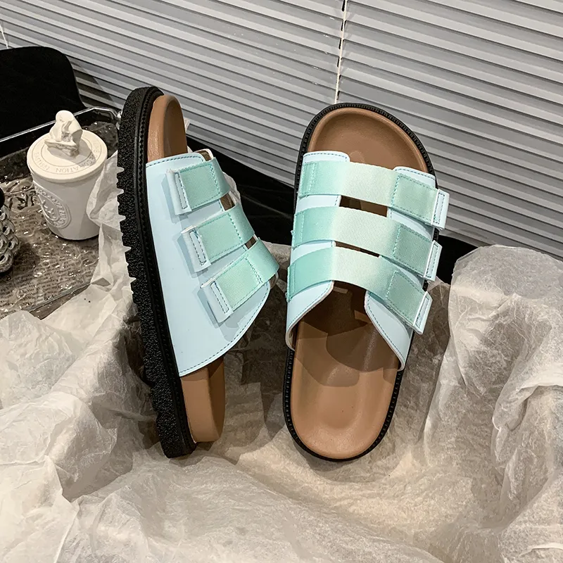 Puppytown Rubber Sole Slip Resistant Abrasion Resistant Slide Slippers Women's-11