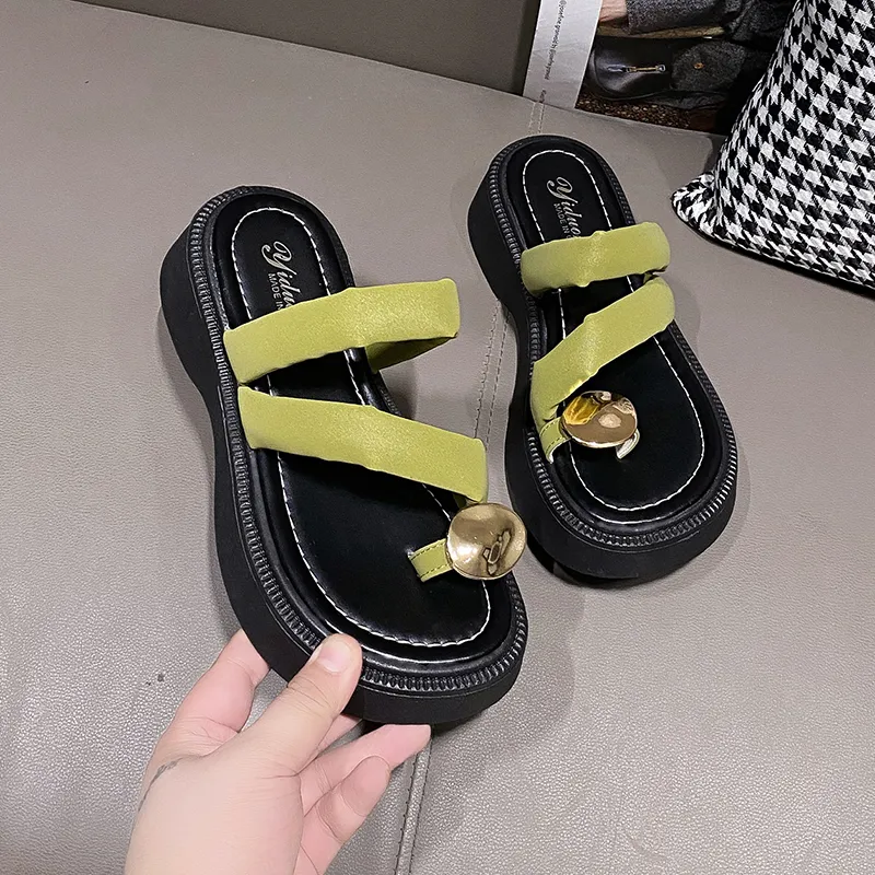 Puppytown Slip Resistant Abrasion Resistant Flip Flops Women's-5
