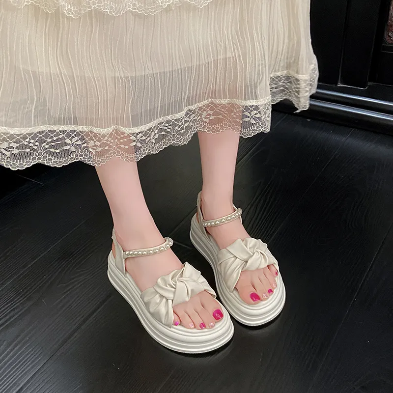 Puppytown One Strap Sandals 5cm Women's-9