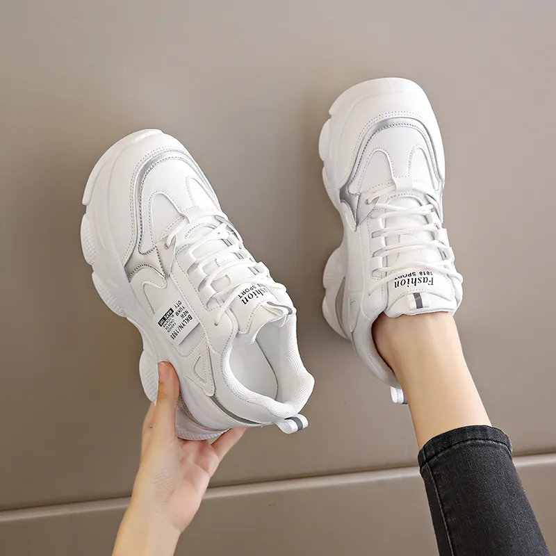 Puppytown Waterproof, Abrasion Resistant, Slip Resistant Low Top Chunky Sneakers Women's-3