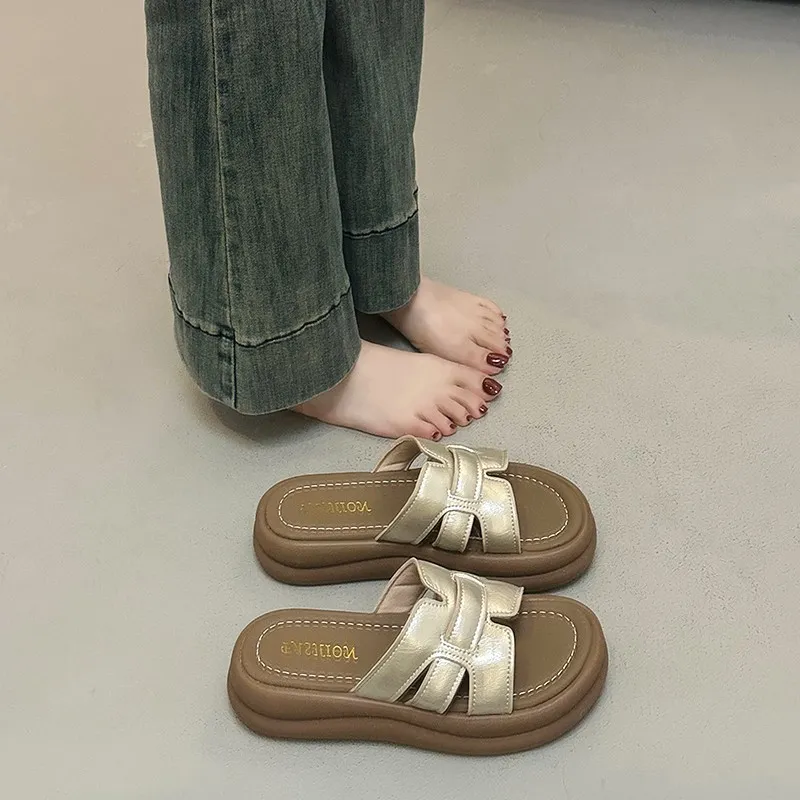 Puppytown Slip Resistant Abrasion Resistant Slide Slippers Women's-7