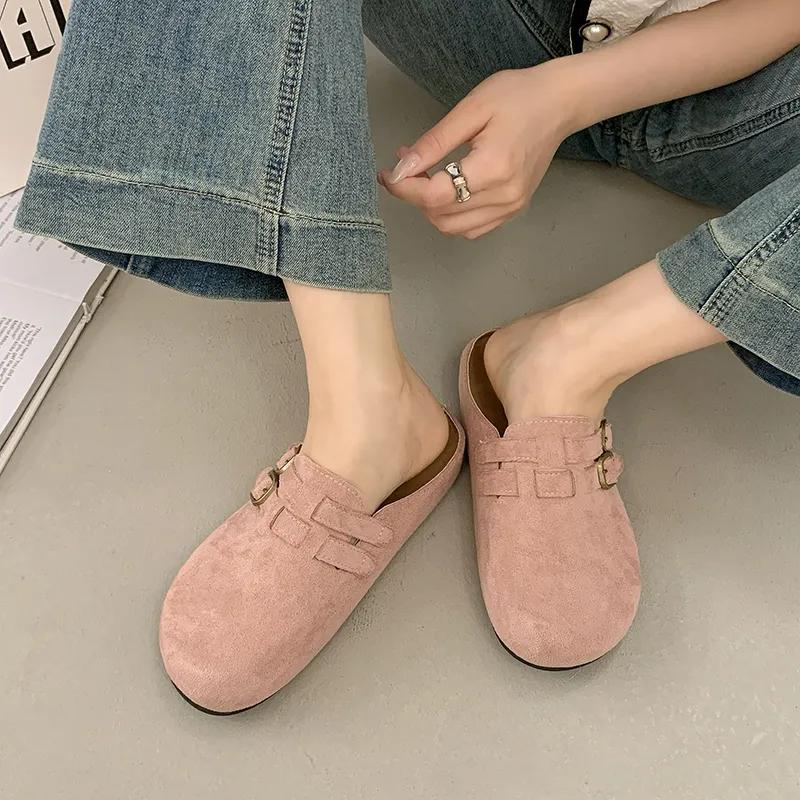 Puppytown Slip Resistant Abrasion Resistant Closed Toe Slippers Women's-4