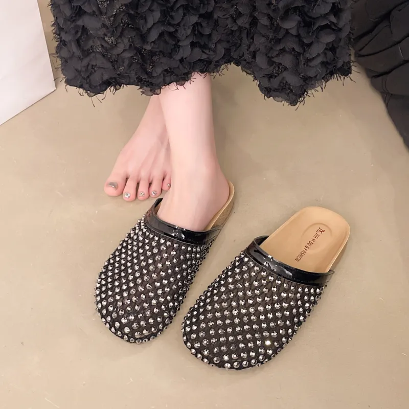 Puppytown Abrasion Resistant Slip Resistant Closed Toe Slippers Women's-2
